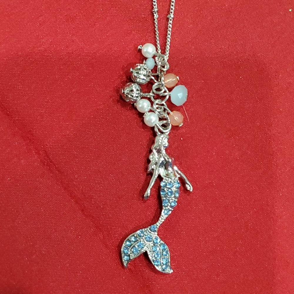 3/$18 Mermaid Necklace - New - Lot 520